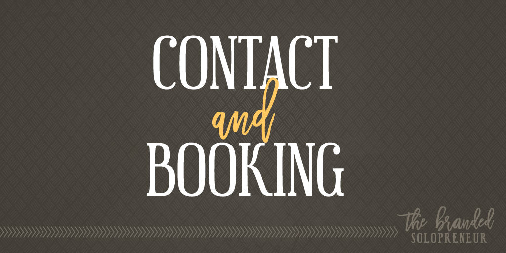 Contact and Booking