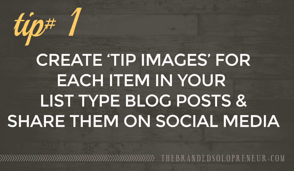 6 Ways to Repurpose List Type Blog Posts For Maximum Brand Exposure