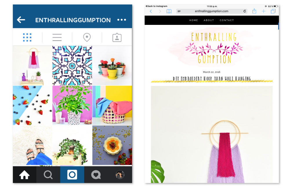 Using Instagram to Promote Your Blog