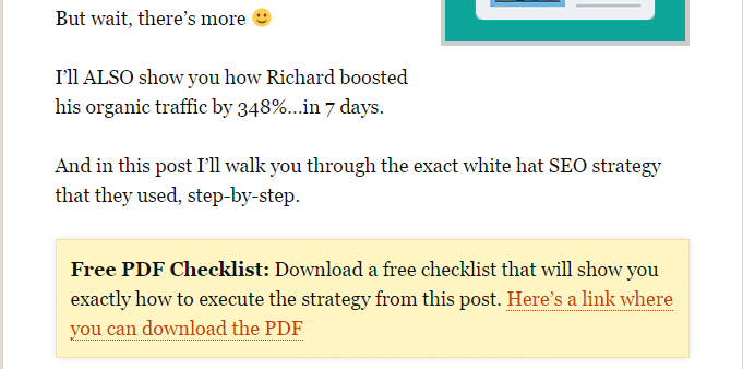 Converting Readers into Subscribers