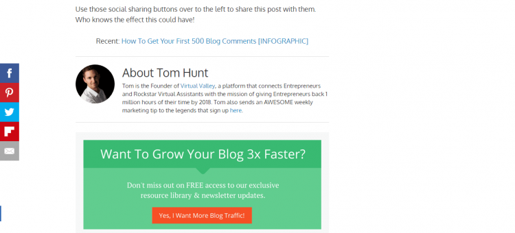 Converting Readers into Subscribers