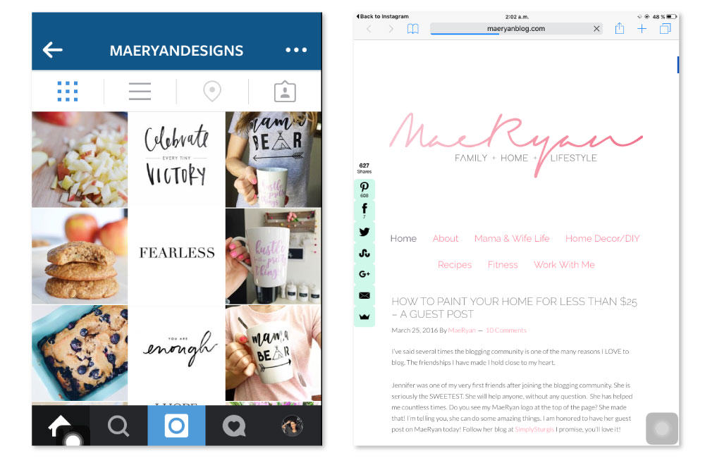 Using Instagram to Promote Your Blog