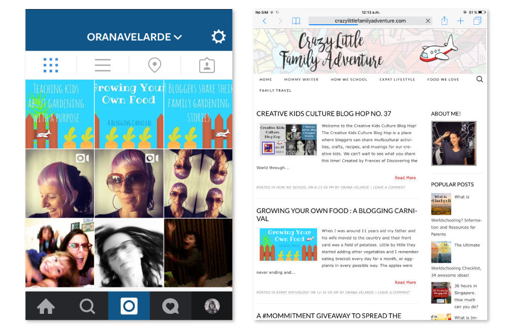Using Instagram to Promote Your Blog